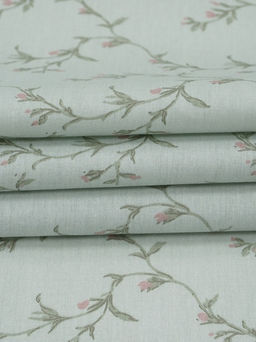 Сатин Элегия цветения - бутончики, (комп), ш.2.35м, хлопок-100%, 110гр/м.кв - Купава фото 7