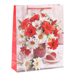 Цена за 12 шт. Пакет подарочный 32x40x10см / 459L /уп 12/840/ микс - Галеонтрейд фото 5