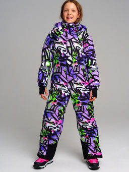 32421013 Комбинезон с полиуретановым покрытием для девочек