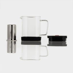 Заварочный чайник Хюгге, 600 мл, с металлическим ситом, стекло, чёрный - Simaland фото 4