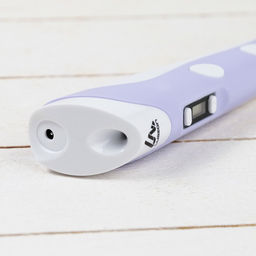 3D ручка Luazon, дисплей, работа с ABS и PLA, пластик в комплекте, фиолетовая - Luazon home фото 12