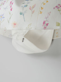 Платье-боди с крылышками Акварельные цветы 0+ - Bungly фото 5