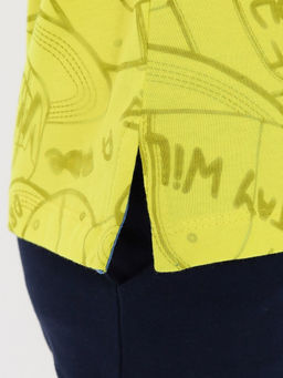 CRB wear/CSKB 63738-36-391 Футболка для мальчика,лайм/Ex.Cherubino  фото 5