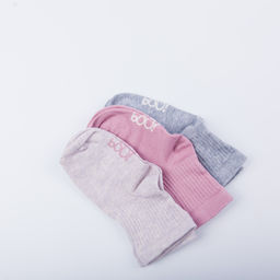 Комплект носков Пудра/Нюд/Пепел - Bungly фото 8