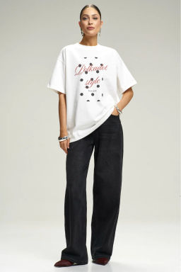 Джинсы RELAXED Washed Black