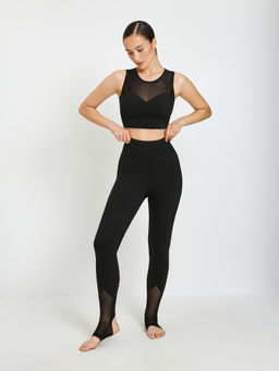 31200140026 Топ спортивный жен. Ayol черный - Infinity Lingerie фото 2