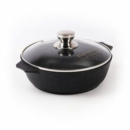 Жаровня 2.4л АП Гранит black арт.32802 /Мечта/