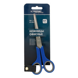 Expert Complete Ножницы офисные с прорезиненной ручкой ECI-0206 174 мм 68 мм
