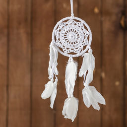 Ловец снов «Чистота», 0.7×12×40 см, белый