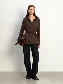 ЕМКА / Рубашка однотонная - Emka фото 2