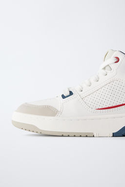 MULTI-PIECE HIGH-TOP SNEAKERS - Zara фото 4