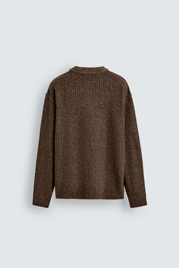RIBBED SLOGAN SWEATER - Zara фото 8