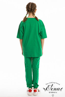 Костюм М222073Па Зеленый - Елена фото 3