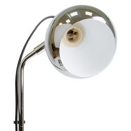 UML-B702 E14 SILVER Светильник настольный, 60W. Цоколь Е14. Механический выключатель. Серебристый. ТМ Uniel - Volpe фото 6