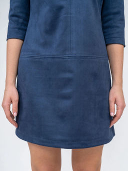 Платье женское, цвет синий