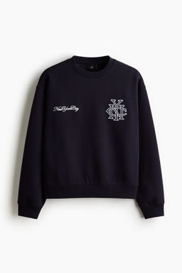 Sudadera estampada Loose Fit - H&m фото 3