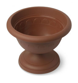 Вазон низкий Колывань 3.4л д26см терракотовый С145Т