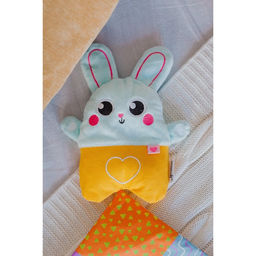 Игрушка грелка от колик «Заяц», вишнёвые косточки