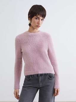 Bisiklet Yaka Kad?n Triko Kazak