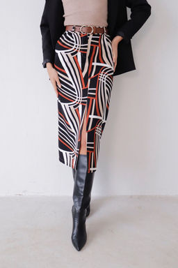 11590 Юбка миди-макси с принтом - Martichelli фото 2