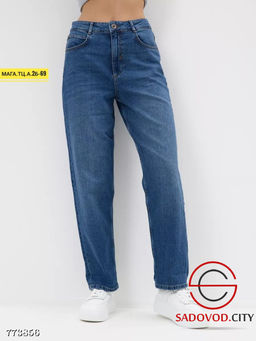 Женские джинсы стрейч прямые