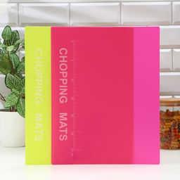 Набор досок разделочных пластиковых гибких с разлиновкой Доляна, 2 шт, 3730 см, цвет МИКС