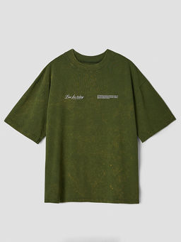 Футболка мужская оверсайз с обработкой эйсид - Mark formelle фото 4