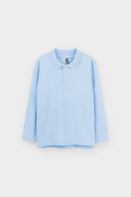 К 302109-1/небесный джемпер-поло дет - Crockid фото 2