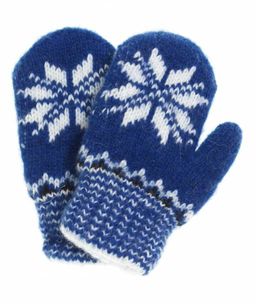 Варежки детские "Звезда" 3 цвета 0202-23