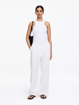 Pantalones de lino sastre - H&m фото 3