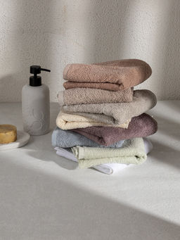 Полотенце махровое 35x70 лиловый махровая ткань - Denastia фото 5