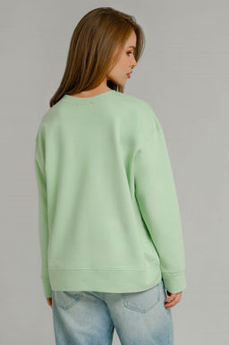 Арт.15112 Свитшот женский 44-52 (5 шт) Цвет:салатовый - Калинка фото 8