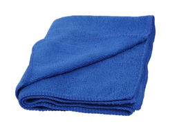 Салфетка из микрофибры 35*35см 220гр/м2 Синяя