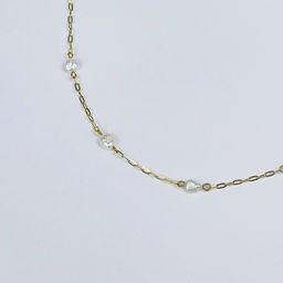 Колье на цепочке с Жемчугом 39 см +