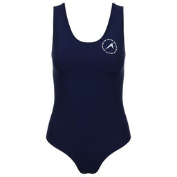 Купальник слитный ONLYTOP, спортивный, р. 52, синий