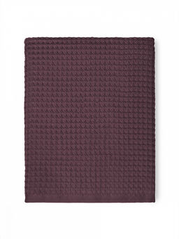 Полотенце для тела 90x150 марсала вафельное полотно