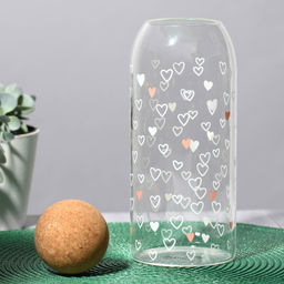 Банка для хранения сыпучих продуктов и круп Сердечки, 1000 мл - Дорого внимание фото 3