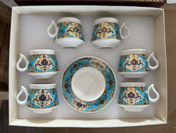 Чайный набор 12 предметов восточная форма / QN22 /уп 12/