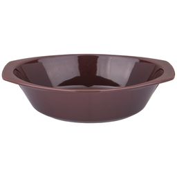 ФОРМА ДЛЯ ЗАПЕКАНИЯ СО СТЕКЛЯННОЙ ЖАРОПРОЧНОЙ КРЫШКОЙ AGNESS 35,5*21,3*13,4СМ 2,5Л КОРИЧ.  фото 3