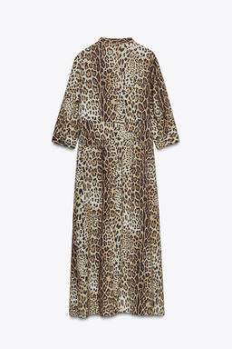 ZW COLLECTION ANIMAL PRINT DRESS - Zara фото 3