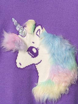 Свитер PlayToday Unicorn Kuromi мультиколор  фото 10