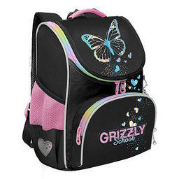 RAm-584-6 Рюкзак школьный с мешком - Grizzly фото 2