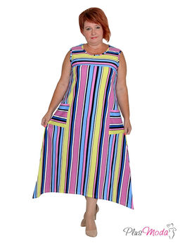 Платье Модель №1332 размеры 44-84 - Plusmoda фото 3