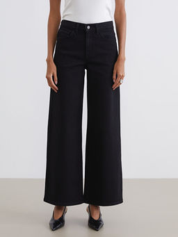 Wideleg Kad?n Jean Pantolon