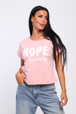 Футболка с надписью Nope, not today, Арт. 804