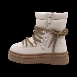 Дутики Q811-4 бежевые