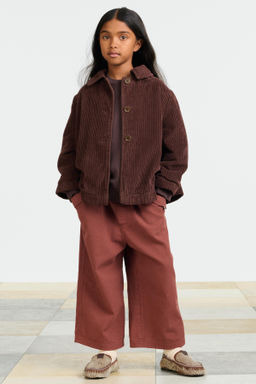 CORDUROY TRENCH COAT