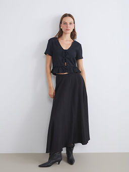 Beli Fermuarl? Pileli Etek