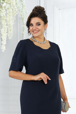 Платье Ninele 7431-Р темно-синий - Mira fashion фото 1217