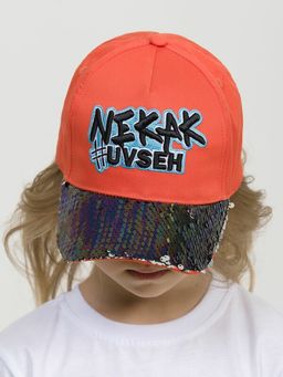 PELICAN, кепка для девочек, Оранжевый